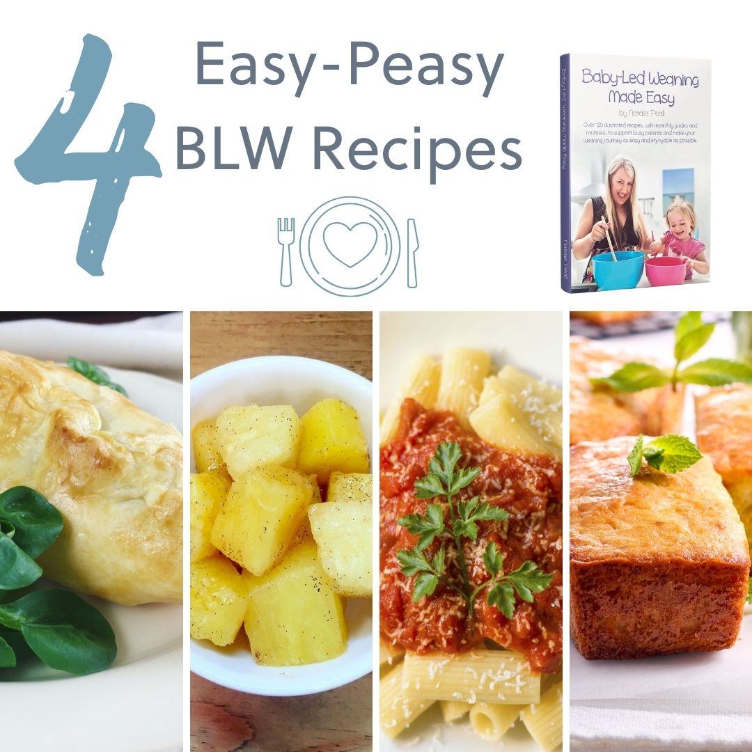 4 Easy-Peasy BLW Recipes from Natalie Peall