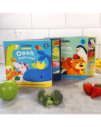 Introducing our innovative NEW interactive weaning book series