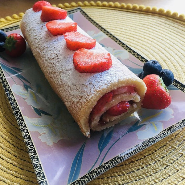 Strawberry Roulade