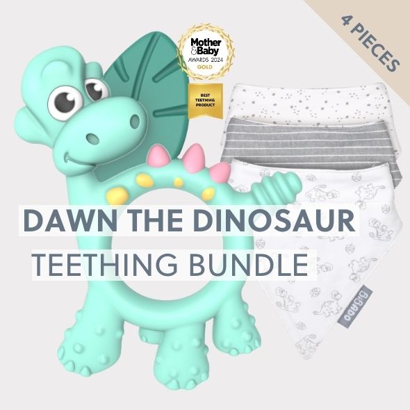 Teething Bundle: Dawn the Dinosaur